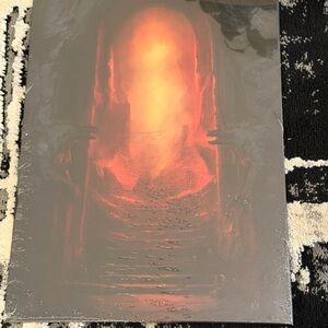 Diablo/Hell themed Displate (metal art print) still wrapped